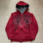 American Gothic Zipper Hoodie image 1