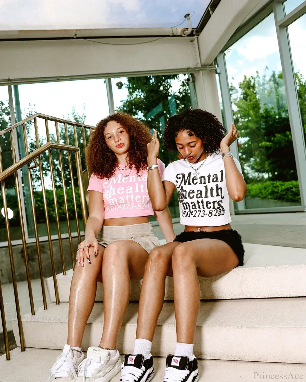 American Show Waist Letter Graphic T-shirt image 1