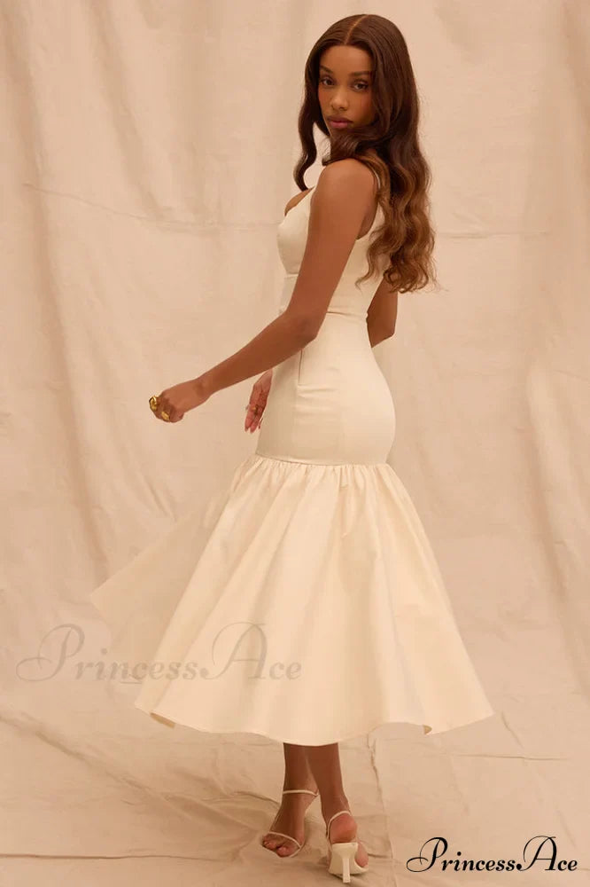Amore Dropped Stylish Waist Midi Dress image 5