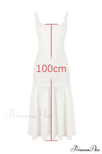 Amore Dropped Stylish Waist Midi Dress image 11