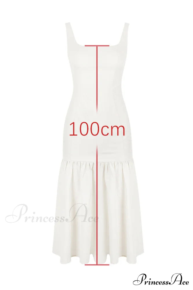Amore Dropped Stylish Waist Midi Dress image 11