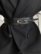 Amorini Charming Leather Belt image 1