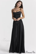 Anabella Black Lace Maxi Dress image 1