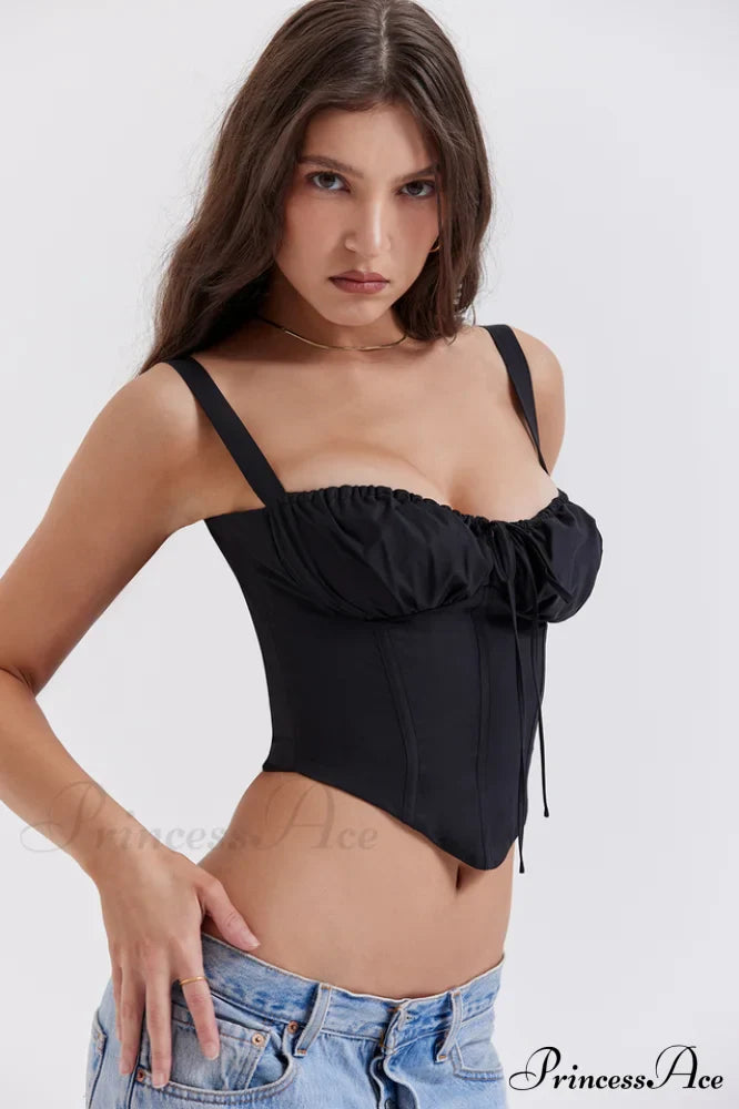 Analia Elegant Black Corset image 4