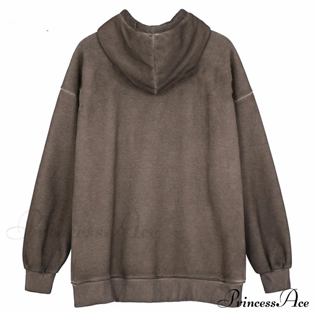 Cozy Mysterious Dark Gothic Hoodie image 2