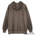 Cozy Mysterious Dark Gothic Hoodie image 2