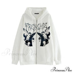 Cozy Mysterious Dark Gothic Hoodie image 5