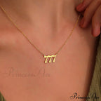 Angel Number Necklaces image 1