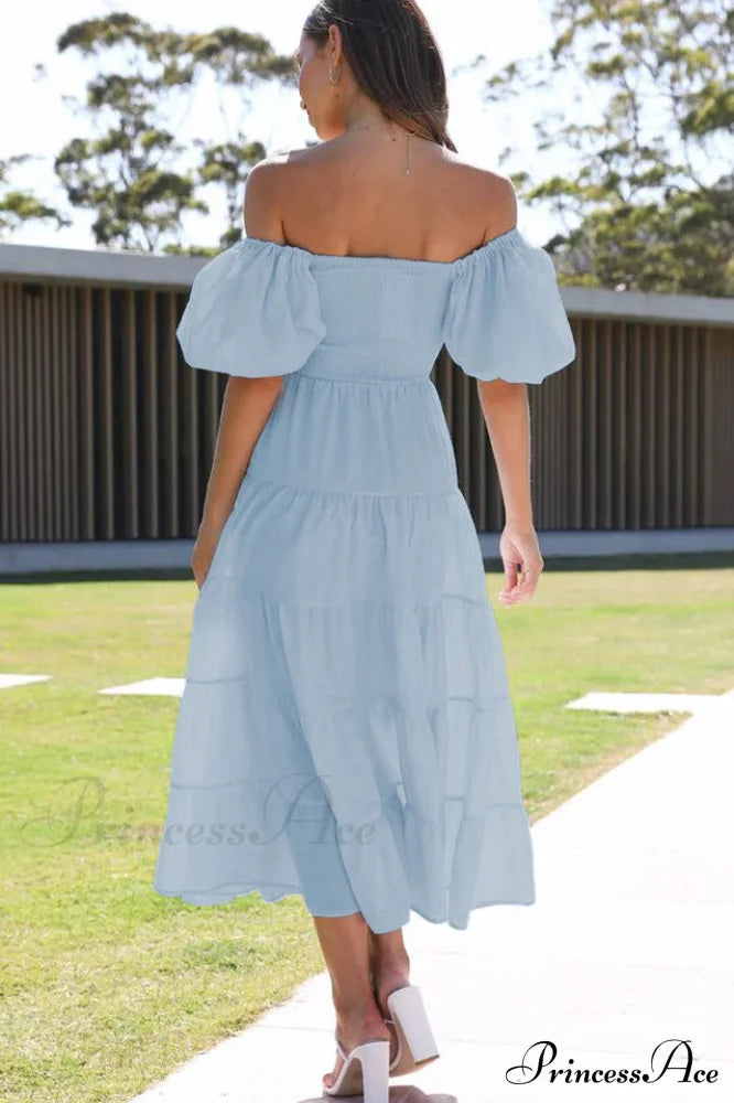 Anne Elegant Tiered Dress image 13