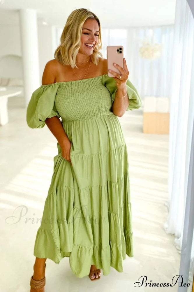 Anne Elegant Tiered Dress image 6
