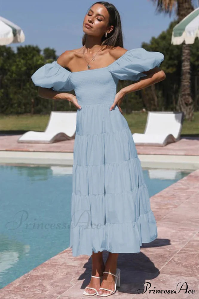 Anne Elegant Tiered Dress image 11