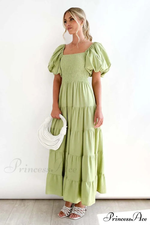 Anne Elegant Tiered Dress image 2