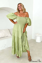Anne Elegant Tiered Dress image 5