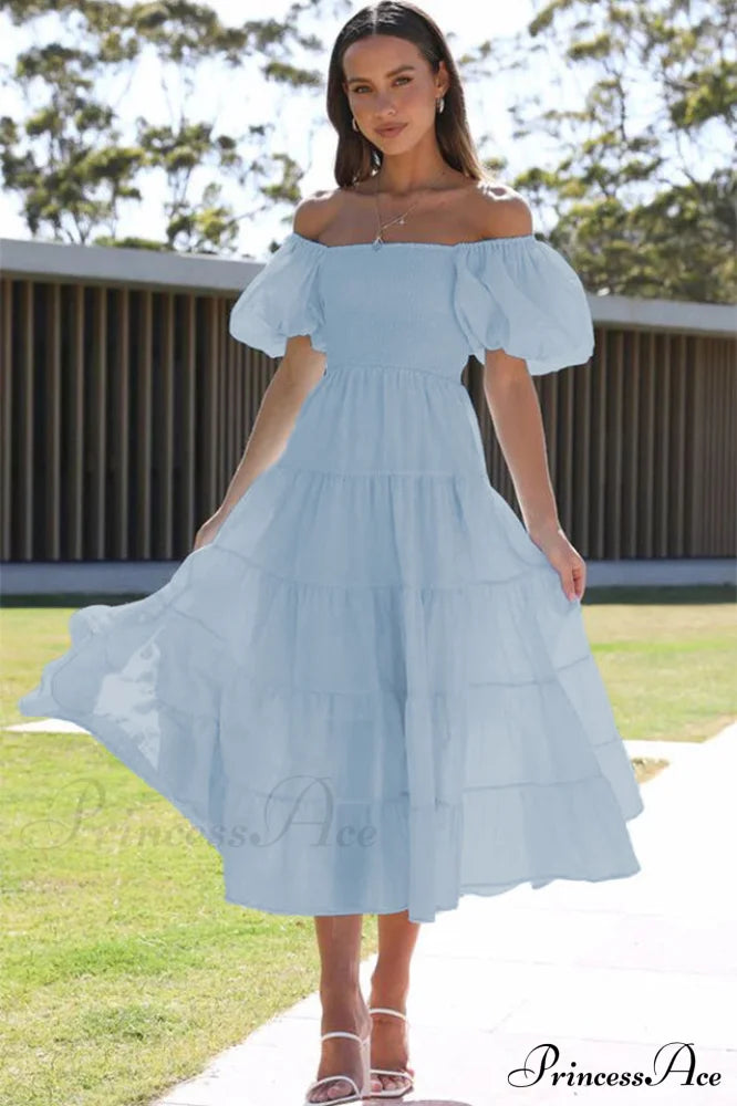Anne Elegant Tiered Dress image 10