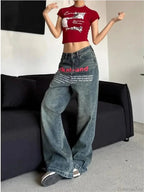 Antique Gothic Baggy Letter Pant image 6