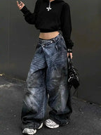 Antique Gothic Tall Waist Baggy Pant image 5