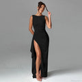 Appliques Slim Bodycon Vacation Dress image 6