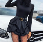 Arm Party - Bud Long - Solid Mini - Gown Black Gown Women's image 1