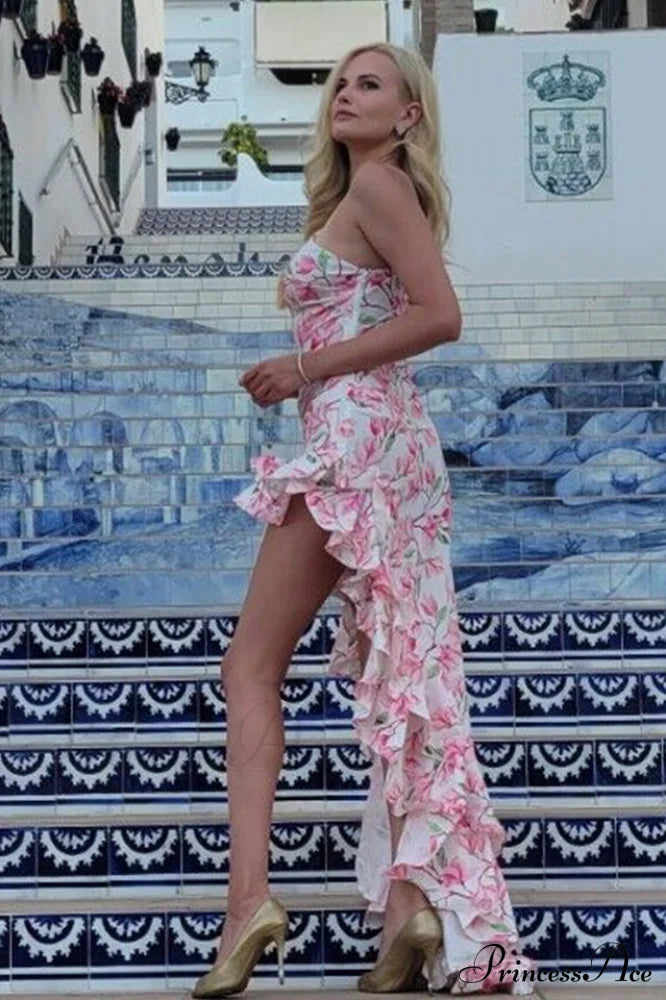 Asfrid Printed Stylish Maxi Dress image 7