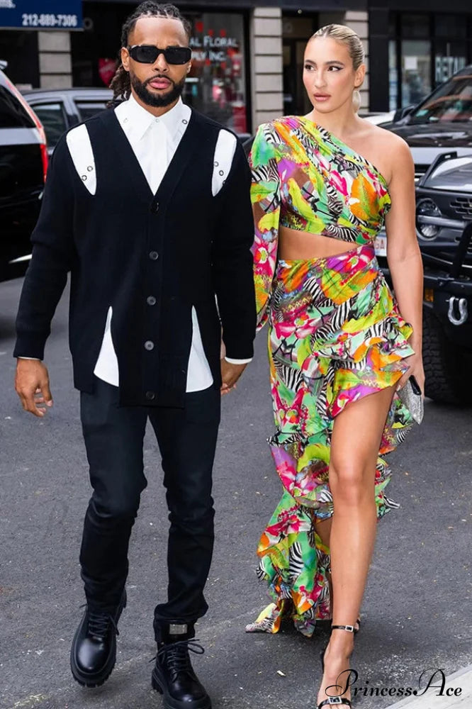 Asfrid Printed Stylish Maxi Dress image 11