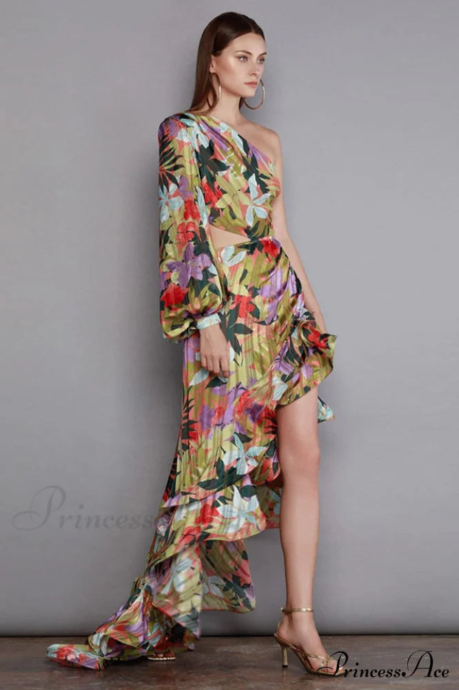Asfrid Printed Stylish Maxi Dress image 2