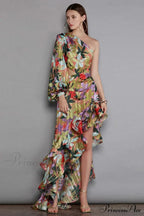 Asfrid Printed Stylish Maxi Dress image 1