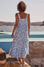 Ashlyn Smocked Stylish Maxi Dress image 5