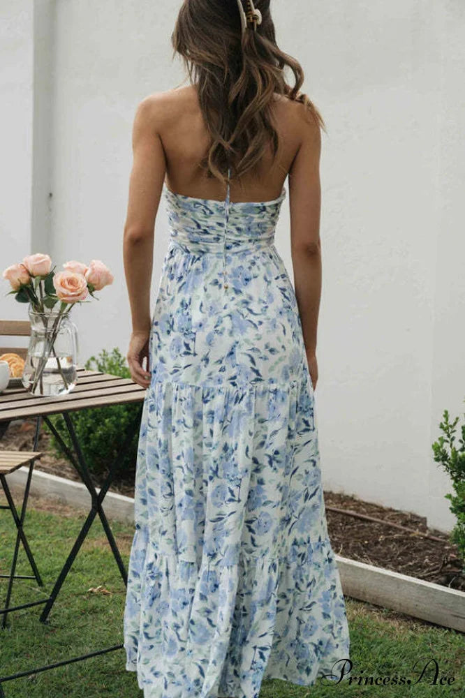 Asiah Halter Neck Maxi Dress image 10