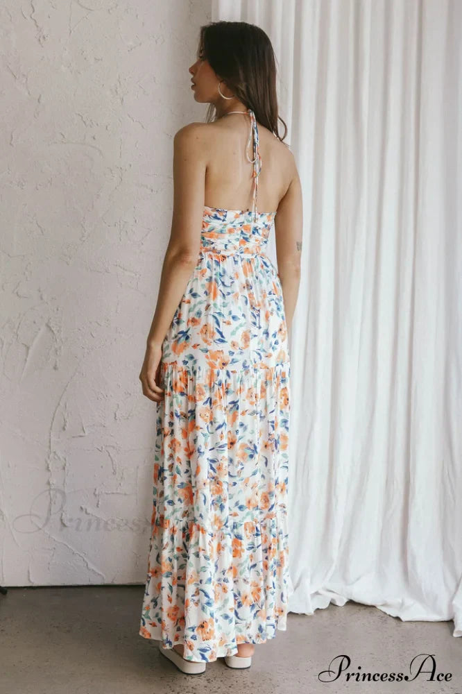 Asiah Halter Neck Maxi Dress image 2