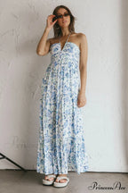 Asiah Halter Neck Maxi Dress image 11