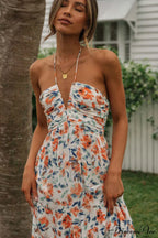 Asiah Halter Neck Maxi Dress image 5