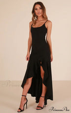 Asymmetric Flounce Long Dress image 3