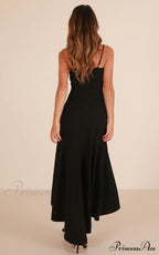 Asymmetric Flounce Long Dress image 4