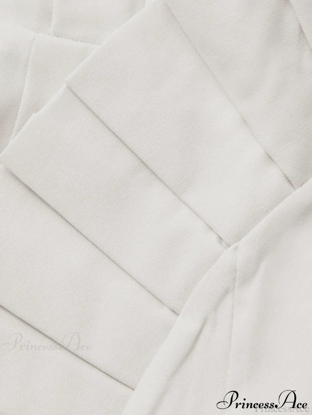 Asymmetric Pleated Graceful Zip Shorts image 4