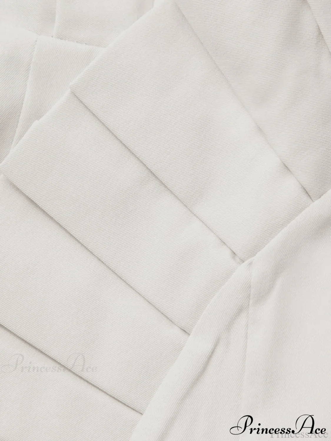 Asymmetric Pleated Graceful Zip Shorts image 4