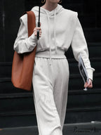 Athleisure Charming Drawstring Hoodie image 3