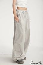 Athletic Stretchy Waist Relaxed Cargo Pants image 5