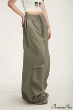 Athletic Stretchy Waist Relaxed Cargo Pants image 3