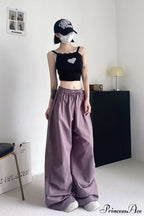 Athletic Stretchy Waist Relaxed Cargo Pants image 8