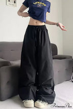 Athletic Stretchy Waist Relaxed Cargo Pants image 9