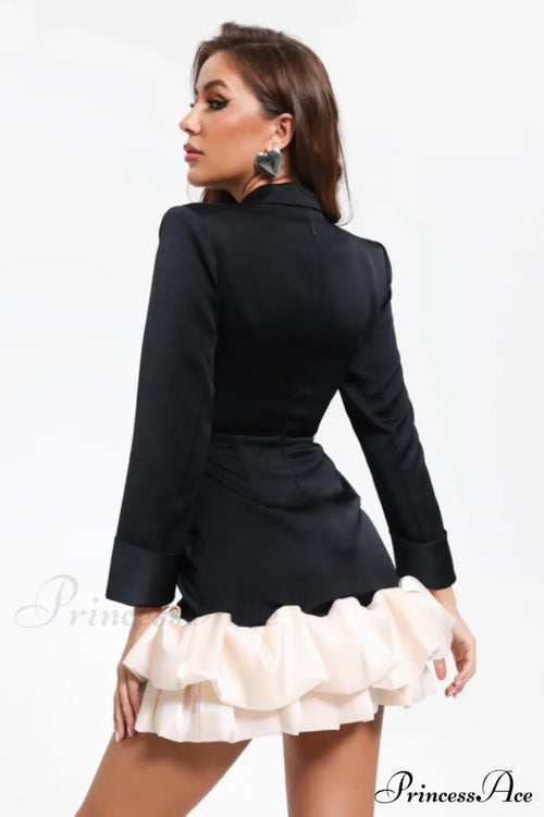 Aubrey Diamante Stylish Organza Blazers image 2