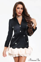 Aubrey Diamante Stylish Organza Blazers image 1