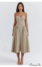 Aurora Midi/Maxi Stylish Bustier Corset Dress image 13