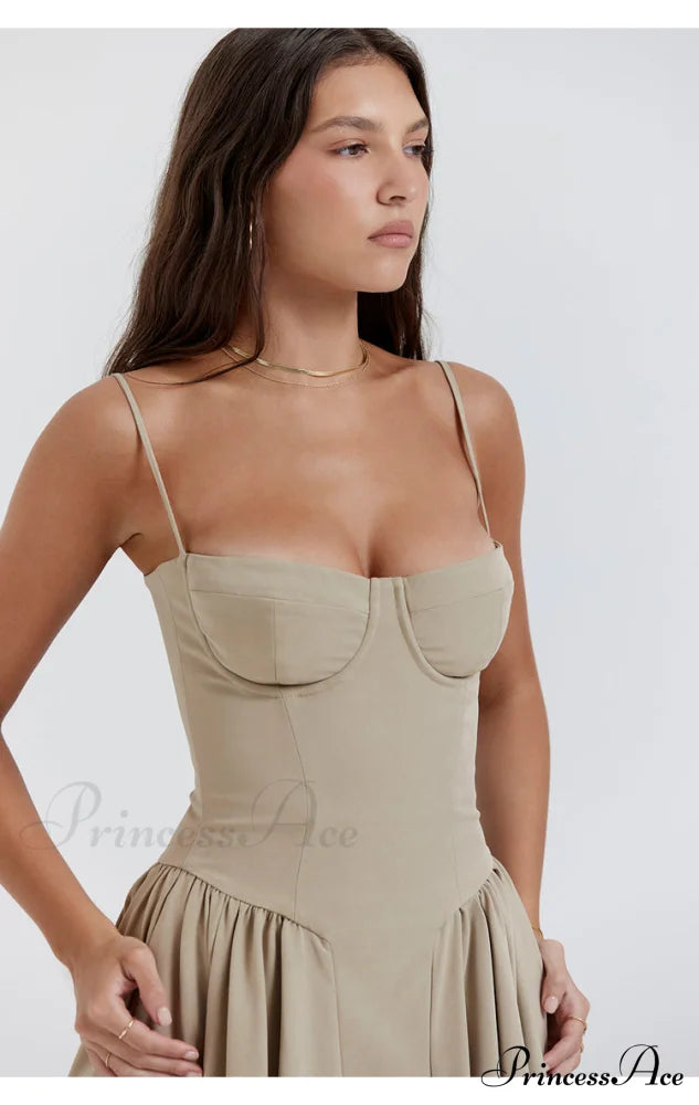 Aurora Midi/Maxi Stylish Bustier Corset Dress image 10
