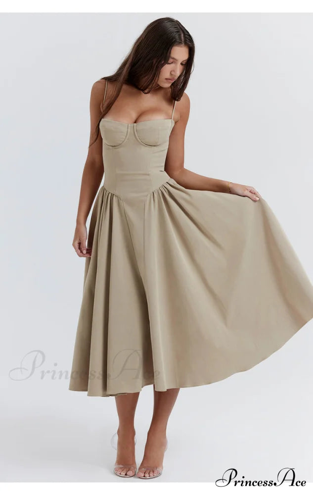 Aurora Midi/Maxi Stylish Bustier Corset Dress image 16