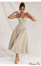 Aurora Midi/Maxi Stylish Bustier Corset Dress image 1