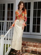 Aurora Tie Dye Mesh Modern Fly Away Crop Top image 3