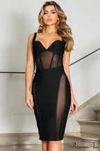 Avatar Sexy Fashion Charming Sheer Cocktail Dress image 5