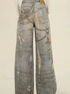 Azure Gothic Baggy Oversize Harajuku Pant image 2