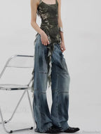 Azure Medieval Loose Harajuku Pant image 2